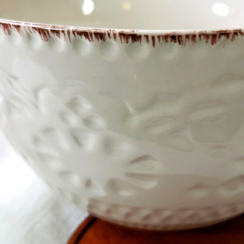 Pfaltzgraff Chateau mug & bowl cream brown - Picture 6 of 8